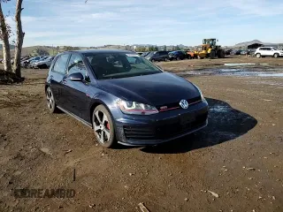 2016 Volkswagen Golf GTI SE w/Performance Pkg with VIN 3VW547AU7GM022943, listed as a Copart auction lot 84939804 with 49,578 mi miles and Salvage Title. Bid and sale history available at carsss.com. Image 11.