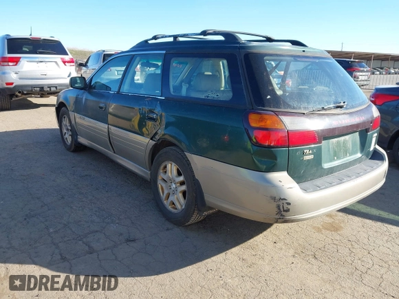 2000 Subaru Legacy Outback Limited z VIN 4S3BH6865Y7635344, wystawiony jako IAAI lot #41268034 z przebiegiem 176 647 mil mil oraz . Historia ofert i sprzedaży dostępna na DreamBid. Obrazek 3.