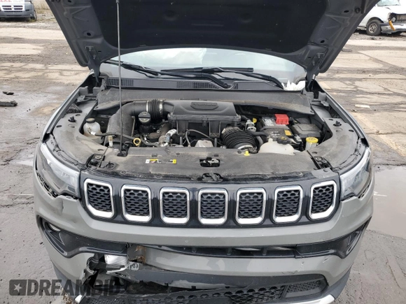 2023 Jeep Compass Limited with VIN 3C4NJDCN6PT561222, listed as a Copart auction lot 80028534 with 24,002 mi miles and Salvage Title. Bid and sale history available at carsss.com. Image 13.