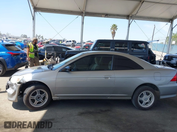 2004 Honda Civic LX with VIN 1HGEM22524L047504, listed as a IAAI auction lot 41990812 with 166,270 mi miles. Bid and sale history available at carsss.com. Image 15.