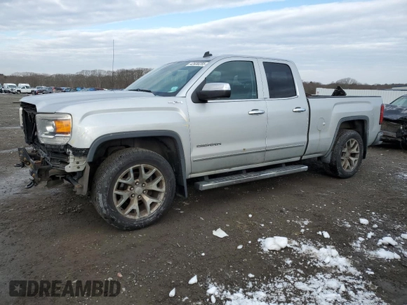 2014 GMC Sierra 1500 SLT with VIN 1GTV2VEC2EZ127884, listed as a Copart auction lot 42630255 with 217,224 mi miles and Clean Title. Bid and sale history available at carsss.com. Image 1.