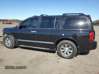 2004 Infiniti QX56 with VIN 5N3AA08C54N812468, listed as a Copart auction lot 77897554 with 0 mi miles and Salvage Title. Bid and sale history available at carsss.com. Image 2.