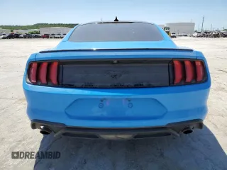 2022 Ford Mustang EcoBoost with VIN 1FA6P8TH8N5128296, listed as a Copart auction lot 56990925 with 61,631 mi miles and Salvage title. Bid and sale history available at DreamBid. Image 6.