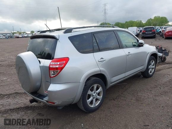 2012 Toyota RAV4 Limited with VIN 2T3DF4DVXCW262203, listed as a IAAI auction lot 42196303 with 154,302 mi miles. Bid and sale history available at carsss.com. Image 4.