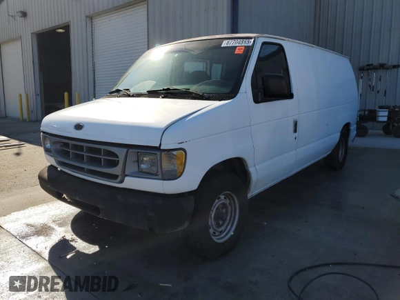 2000 Ford Econoline Cargo with VIN 1FTRE14L2YHB70344, listed as a Copart auction lot 87704865 with 179,233 mi miles and Non repairable. Bid and sale history available at DreamBid. Image 1.