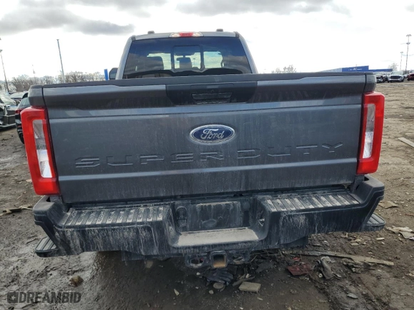 2023 Ford Super Duty F-250 SRW XL with VIN 1FT7X2BT0PEC41471, listed as a Copart auction lot 48107715 with 59,894 mi miles and Salvage Title. Bid and sale history available at carsss.com. Image 6.