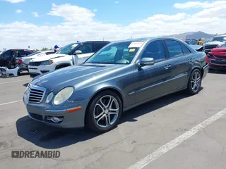 2007 Mercedes-Benz E-Class 3.5L with VIN WDBUF56X37B152420, listed as a IAAI auction lot 42072305 with 152,180 mi miles. Bid and sale history available at carsss.com. Image 2.