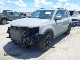2024 Kia Telluride SX Prestige X-Pro with VIN 5XYP5DGC1RG467748, listed as a IAAI auction lot 42613478 with 21,129 mi miles and . Bid and sale history available at DreamBid. Image 2.