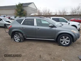 2007 Nissan Murano SL with VIN JN8AZ08TX7W515009, listed as a IAAI auction lot 40735458 with 163,177 mi miles and . Bid and sale history available at carsss.com. Image 6.
