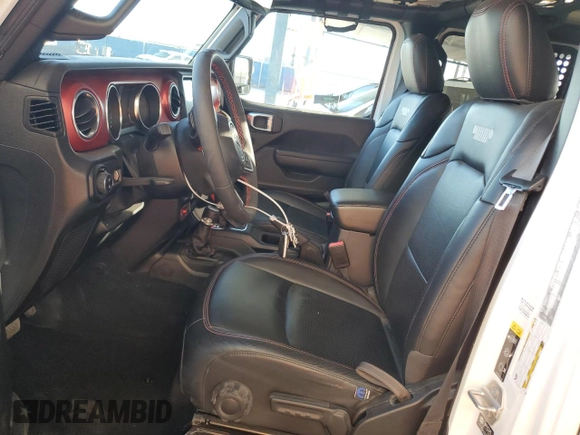 2023 Jeep Gladiator Rubicon with VIN 1C6JJTBG5PL539288, listed as a Copart auction lot 44384115 with 9,342 mi miles and Clean Title. Bid and sale history available at carsss.com. Image 7.