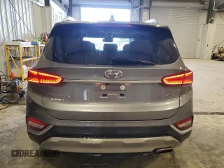 2019 Hyundai Santa Fe Ultimate with VIN 5NMS53AA0KH124114, listed as a Copart auction lot 42090225 with 106,477 mi miles and Clean Title. Bid and sale history available at carsss.com. Image 6.