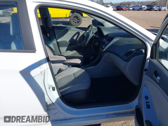 2017 Hyundai Accent SE with VIN KMHCT4AEXHU372094, listed as a IAAI auction lot 41242463 with 113,540 mi miles. Bid and sale history available at carsss.com. Image 5.