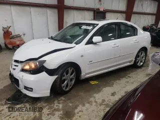 2008 Mazda 3 s GT *Ltd Avail* with VIN JM1BK324381153644, listed as a Copart auction lot 43704375 with 89,698 mi miles and Salvage Title. Bid and sale history available at carsss.com. Image 1.