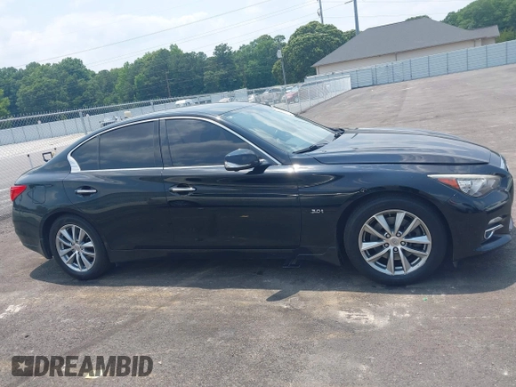 2017 Infiniti Q50 Premium with VIN JN1EV7AP3HM742556, listed as a IAAI auction lot 42416794 with 114,631 mi miles and . Bid and sale history available at DreamBid. Image 13.