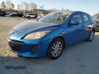 2012 Mazda 3 i Grand Touring with VIN JM1BL1M74C1609569, listed as a Copart auction lot 47108545 with 166,937 mi miles and Salvage Title. Bid and sale history available at DreamBid. Image 1.