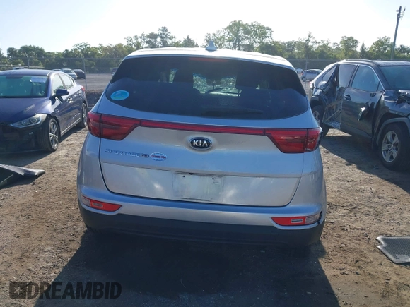 2019 Kia Sportage LX with VIN KNDPM3AC8K7591055, listed as a IAAI auction lot 41962190 with 74,003 mi miles. Bid and sale history available at carsss.com. Image 16.