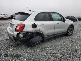 2016 FIAT 500X Trekking Plus with VIN ZFBCFXET1GP377528, listed as a Copart auction lot 83615184 with 112,183 mi miles and Salvage title. Bid and sale history available at DreamBid. Image 3.