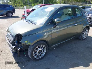 2014 FIAT 500 Pop with VIN 3C3CFFAR1ET294017, listed as a IAAI auction lot 42064496 with 1 mi miles. Bid and sale history available at carsss.com. Image 18.