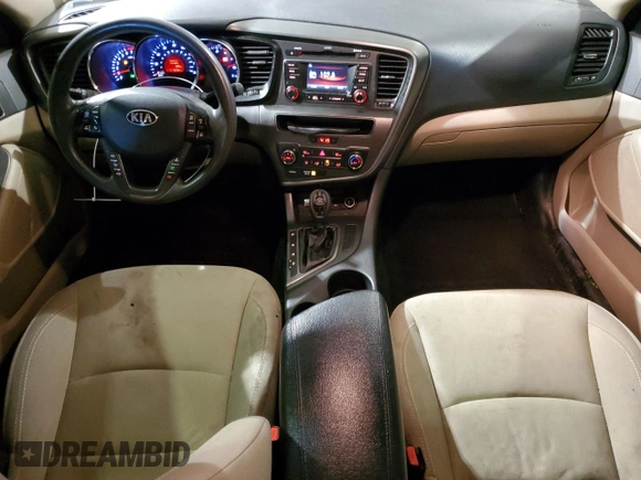 2013 Kia Optima LX with VIN 5XXGM4A76DG153878, listed as a Copart auction lot 45497455 with 101,842 mi miles and Salvage Title. Bid and sale history available at carsss.com. Image 8.