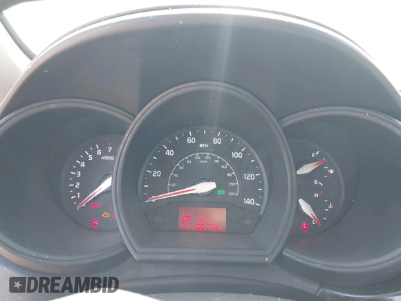 2017 Kia Rio LX with VIN KNADM4A34H6108231, listed as a IAAI auction lot 40194039 with 100,773 mi miles. Bid and sale history available at carsss.com. Image 7.