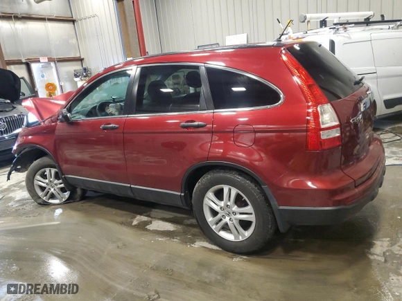 2010 Honda CR-V EX with VIN 3CZRE4H51AG703713, listed as a Copart auction lot 50044825 with 0 mi miles and Non Repairable. Bid and sale history available at carsss.com. Image 2.