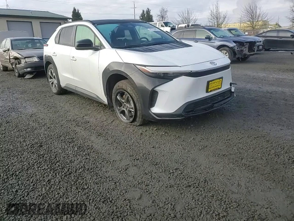 2024 Toyota bZ4X XLE with VIN JTMABACA9RA068930, listed as a Copart auction lot 45756405 with 4,117 mi miles and Salvage Title. Bid and sale history available at DreamBid. Image 12.