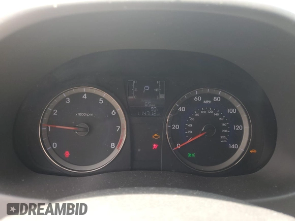 2016 Hyundai Accent SE with VIN KMHCT4AE1GU080879, listed as a Copart auction lot 58435055 with 114,712 mi miles and Salvage title. Bid and sale history available at DreamBid. Image 9.