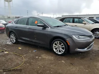 2015 Chrysler 200 Limited with VIN 1C3CCCAB5FN547349, listed as a Copart auction lot 50316675 with 111,564 mi miles and Salvage Title. Bid and sale history available at carsss.com. Image 4.