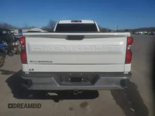 2023 Chevrolet Silverado 1500 Work Truck with VIN 3GCNAAED8PG183643, listed as a Copart auction lot 45370915 with 17,791 mi miles and Salvage Title. Bid and sale history available at carsss.com. Image 6.