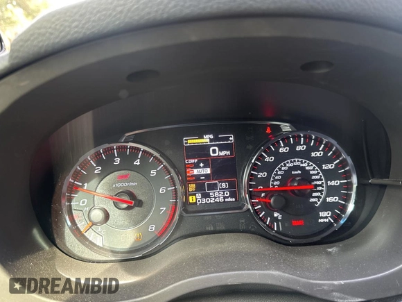 2020 Subaru WRX STI Limited with VIN JF1VA2Y63L9827178, listed as a Copart auction lot 78328464 with 30,246 mi miles and Salvage Title. Bid and sale history available at carsss.com. Image 8.