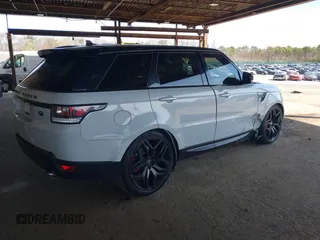 2016 Land Rover Range Rover Sport Dynamic with VIN SALWR2EF2GA568918, listed as a IAAI auction lot 42038221 with 115,436 mi miles and . Bid and sale history available at DreamBid. Image 4.