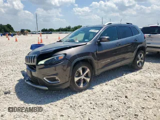 2019 Jeep Cherokee High Altitude with VIN 1C4PJMDX7KD260644, listed as a Copart auction lot 60416985 with 60,861 mi miles and Salvage title. Bid and sale history available at DreamBid. Image 1.