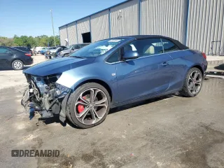2016 Buick Cascada Premium with VIN W04WT3N50GG038315, listed as a Copart auction lot 48669545 with 99,046 mi miles and Salvage Title. Bid and sale history available at DreamBid. Image 1.