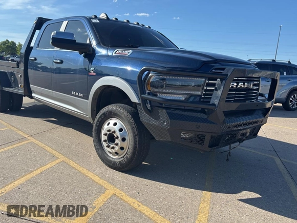 2021 Ram 3500 Laramie with VIN 3C63RRJL6MG592710, listed as a Copart auction lot 55697515 with 192,910 mi miles and Clean Title. Bid and sale history available at carsss.com. Image 1.