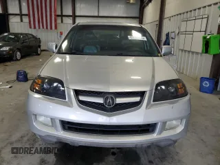 2005 Acura MDX with VIN 2HNYD18205H512521, listed as a Copart auction lot 43336205 with 264,949 mi miles and Salvage Title. Bid and sale history available at carsss.com. Image 5.