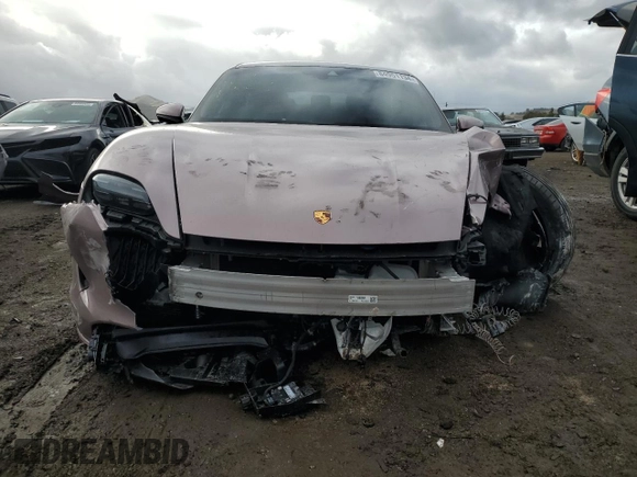 2022 Porsche Taycan with VIN WP0AA2Y11NSA14157, listed as a Copart auction lot 84951134 with 15,425 mi miles and Salvage title. Bid and sale history available at DreamBid. Image 5.