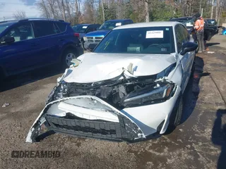 2025 Honda Civic Sport with VIN 2HGFE2F5XSH501360, listed as a IAAI auction lot 41229006 with 7,469 mi miles and . Bid and sale history available at DreamBid. Image 6.
