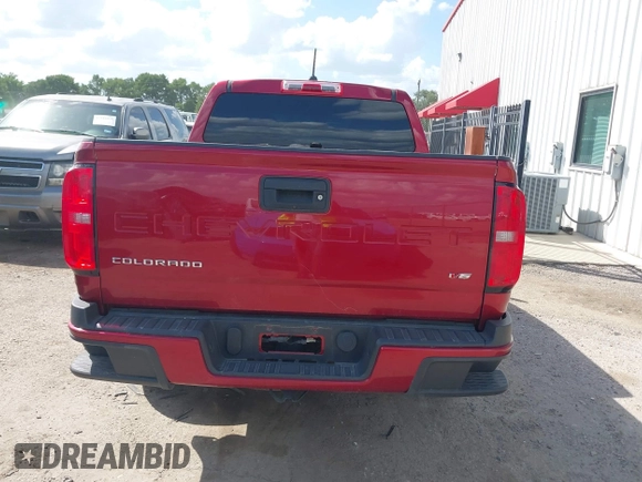 2021 Chevrolet Colorado 2WD LT with VIN 1GCGSCEN2M1125953, listed as a IAAI auction lot 42508823 with 106,215 mi miles and . Bid and sale history available at DreamBid. Image 16.