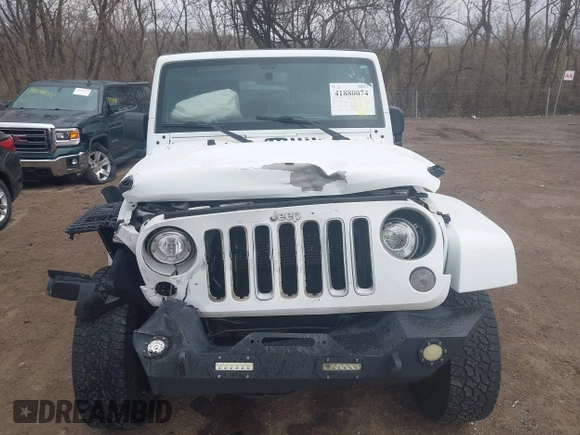 2017 Jeep Wrangler Unlimited 75th Anniversary z VIN 1C4BJWEG9HL684152, wystawiony jako IAAI lot #41880074 z przebiegiem 91 847 mil mil oraz . Historia ofert i sprzedaży dostępna na DreamBid. Obrazek 12.