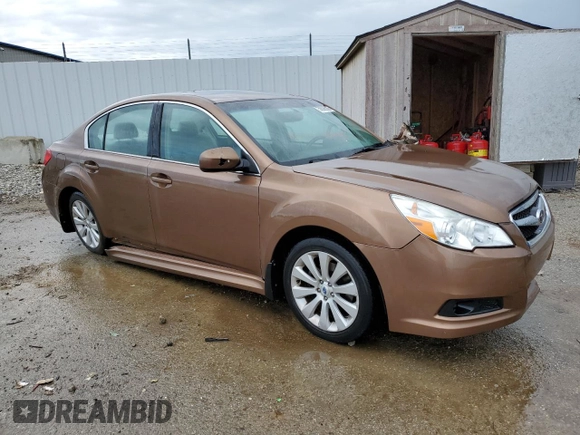 2011 Subaru Legacy Limited Power Moon with VIN 4S3BMBK62B3255213, listed as a Copart auction lot 56696335 with 86,136 mi miles and Non repairable. Bid and sale history available at DreamBid. Image 4.