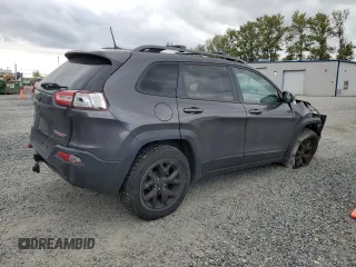 2017 Jeep Cherokee Trailhawk z VIN 1C4PJMBS0HW577055, wystawiony jako Copart lot #56428235 z przebiegiem 137 296 mil mil oraz Szkoda całkowita • Salvage title. Historia ofert i sprzedaży dostępna na DreamBid. Obrazek 3.