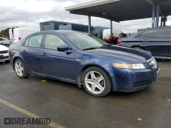 2006 Acura TL with VIN 19UUA66226A046816, listed as a Copart auction lot 44070205 with 180,346 mi miles and Salvage Title. Bid and sale history available at carsss.com. Image 4.