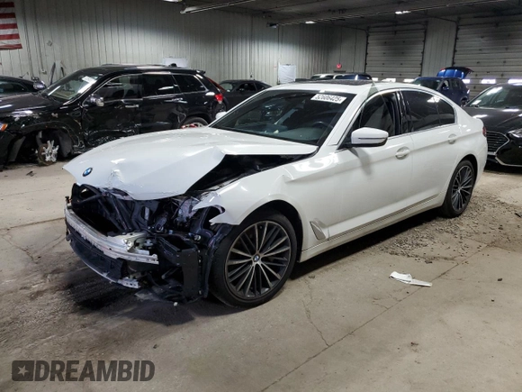 2022 BMW 5 Series 530i xDrive with VIN WBA13BJ04NWX53277, listed as a Copart auction lot 52606425 with 54,944 mi miles and Salvage Title. Bid and sale history available at DreamBid. Image 1.