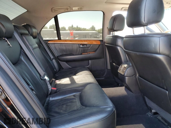 2001 Lexus LS 430 z VIN JTHBN30F710029902, wystawiony jako Copart lot #55810405 z przebiegiem 234 143 mil mil oraz Czysty tytuł • Clean title. Historia ofert i sprzedaży dostępna na DreamBid. Obrazek 10.