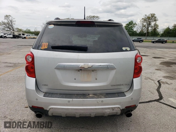 2013 Chevrolet Equinox LTZ z VIN 2GNFLGE37D6259294, wystawiony jako Copart lot #54596085 z przebiegiem 155 454 mil mil oraz Czysty tytuł • Clean title. Historia ofert i sprzedaży dostępna na DreamBid. Obrazek 6.