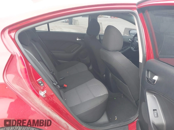 2018 Kia Forte LX with VIN 3KPFL4A7XJE187602, listed as a IAAI auction lot 41432177 with 90,573 mi miles and . Bid and sale history available at DreamBid. Image 8.