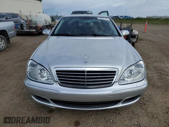 2004 Mercedes-Benz S 320/430/500 z VIN WDBNF70J34A397059, wystawiony jako Copart lot #59629145 z przebiegiem 54 506 mil mil oraz Czysty tytuł • Clean title. Historia ofert i sprzedaży dostępna na DreamBid. Obrazek 5.