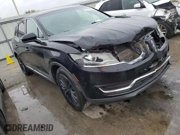 2016 Lincoln MKX Select with VIN 2LMTJ6KR6GBL50573, listed as a Copart auction lot 82331484 with 129,121 mi miles and Salvage Title. Bid and sale history available at carsss.com. Image 4.