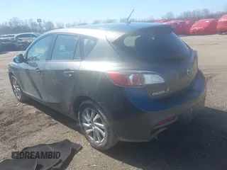 2013 Mazda 3 i Touring with VIN JM1BL1L75D1751481, listed as a IAAI auction lot 41889269 with 156,958 mi miles and . Bid and sale history available at carsss.com. Image 3.