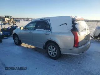 2008 Cadillac SRX AWD with VIN 1GYEE437380172214, listed as a Copart auction lot 45889425 with 189,301 mi miles and Non Repairable. Bid and sale history available at carsss.com. Image 2.